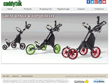 Tablet Screenshot of caddytek.com.au